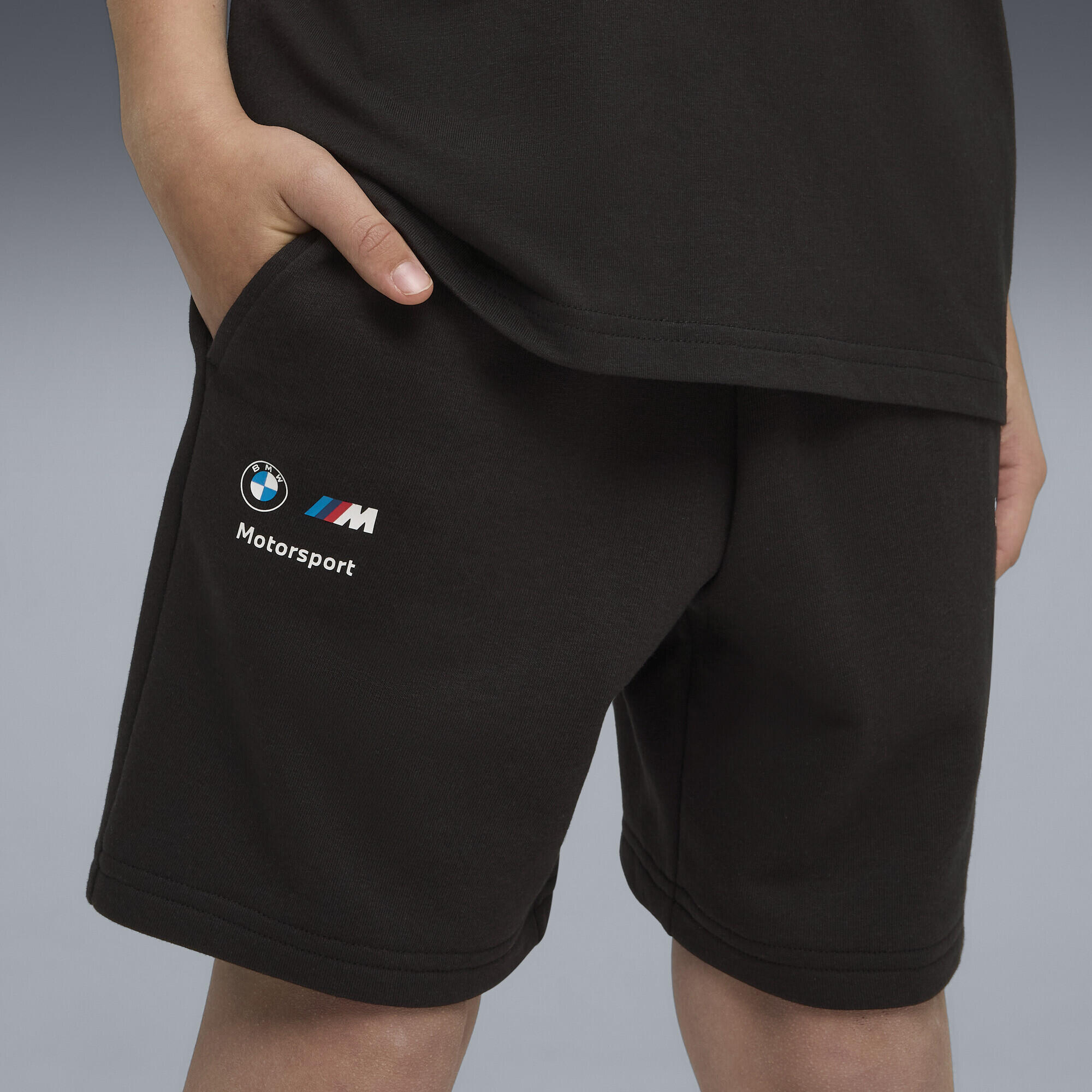 Shorts BMW M MOTORSPORT Essentials 6" per ragazzi PUMA 3/6