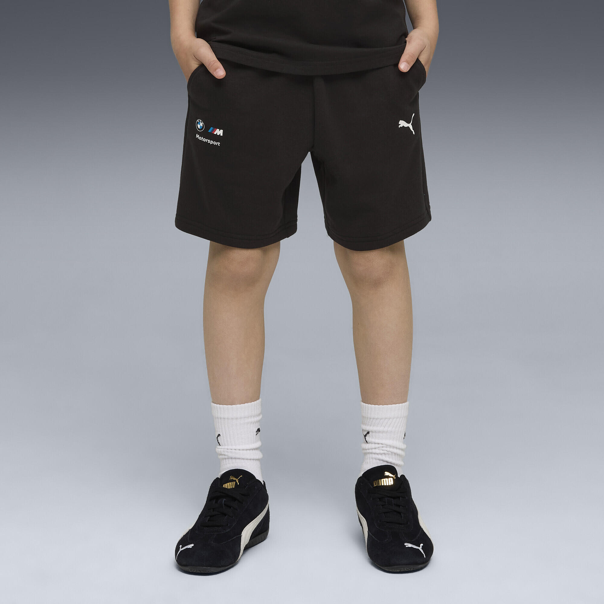 Shorts BMW M MOTORSPORT Essentials 6" per ragazzi PUMA 2/6