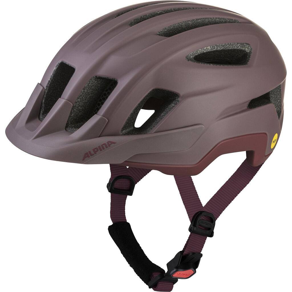 Olympic Sportswear Alpina Paranus MIPS helmet 55-59 matte brown