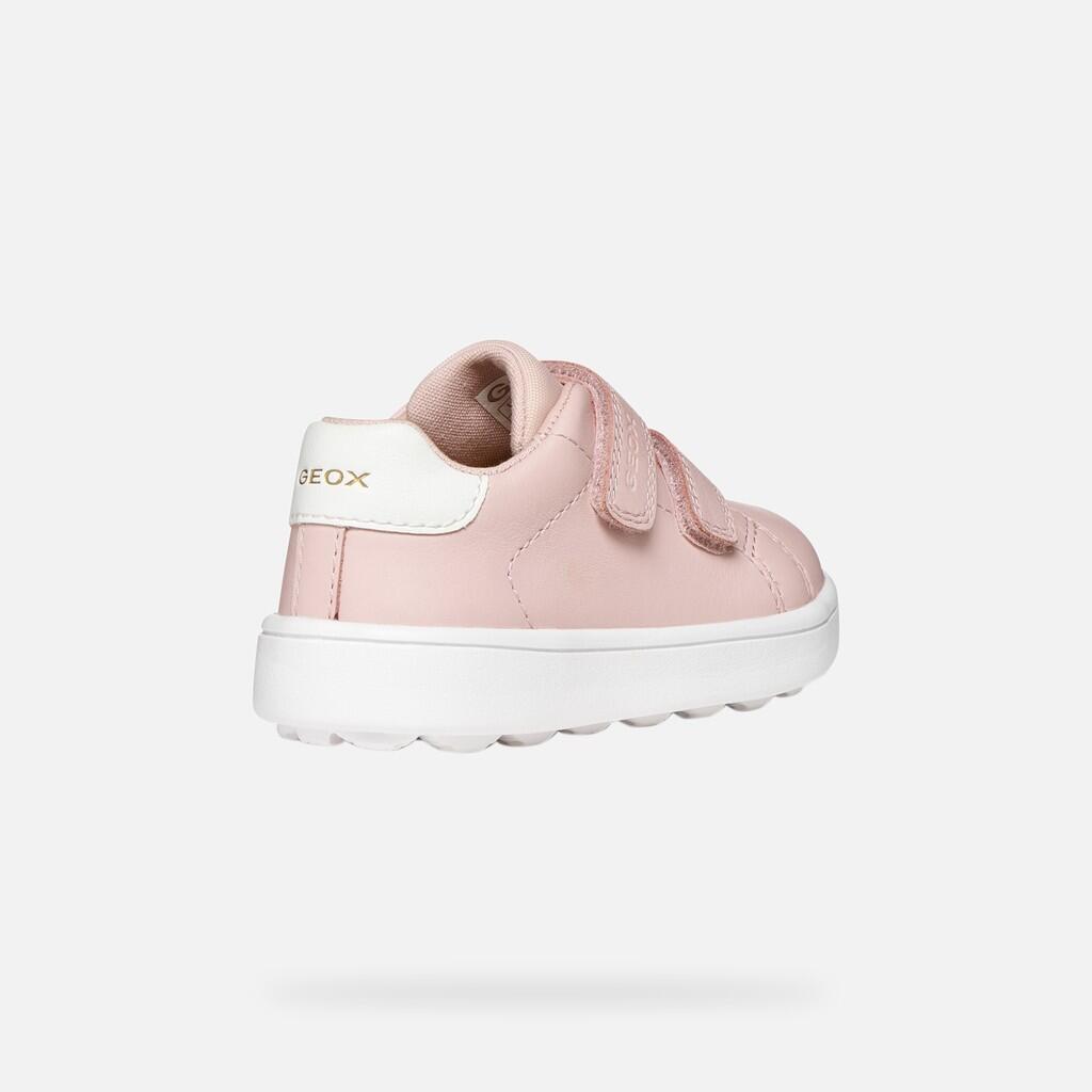 Baskets Bébé Fille B MINICUB GIRL Rose Clair 5/7