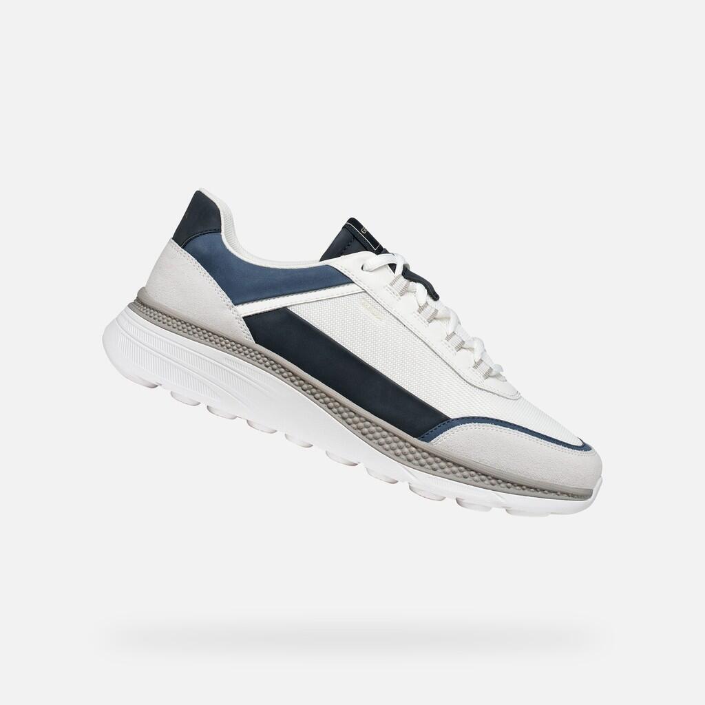 Baskets Homme U SPHERICA ACTIF X1 Blanc/Bleu Marine 1/7