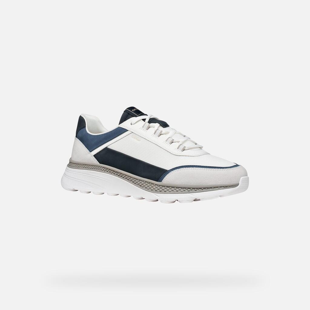 Baskets Homme U SPHERICA ACTIF X1 Blanc/Bleu Marine 5/7