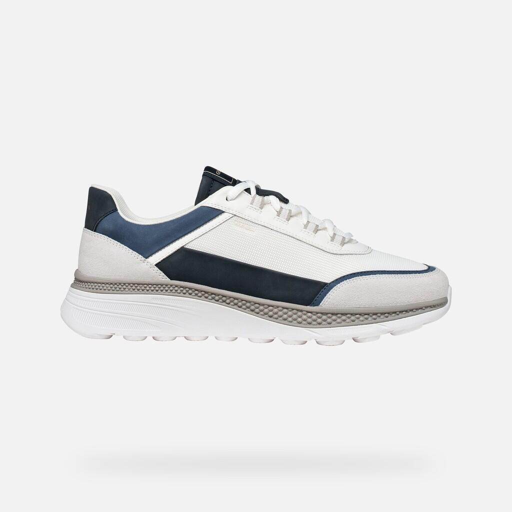 Baskets Homme U SPHERICA ACTIF X1 Blanc/Bleu Marine 2/7