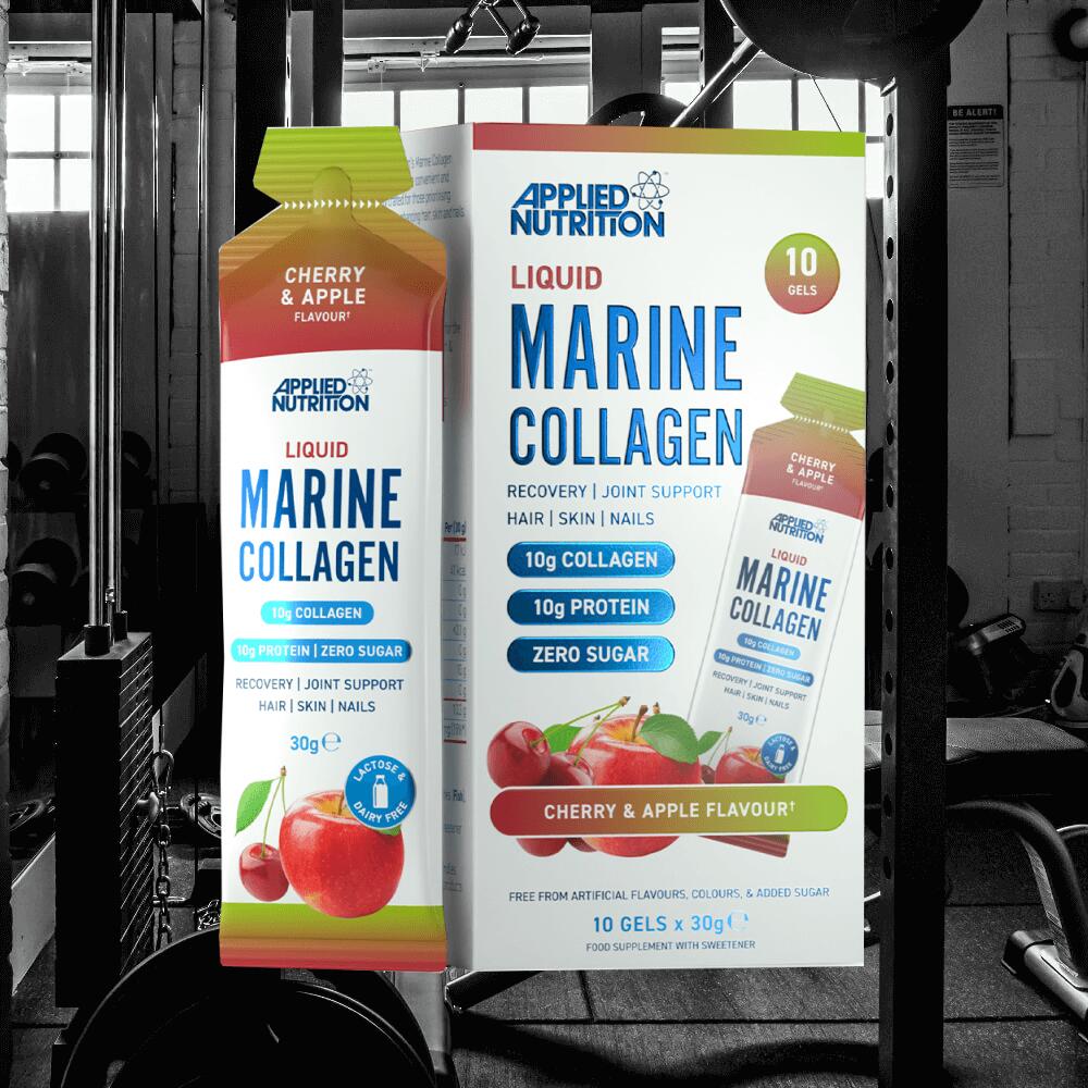 Applied Nutrition Liquid Marine Collagen (10x30g) Cherry Apple - Protéines 2/3