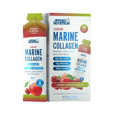 Applied nutrition liquid marine collagen (10x30g) citrus - eiwitten - collageen