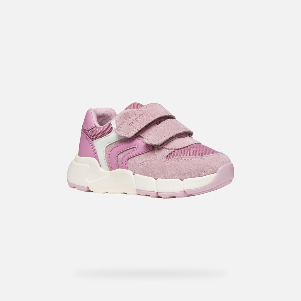 Baskets Bébé Fille FLEXYPER MINI BABY GIRL Rose/Rose Foncé 3/7