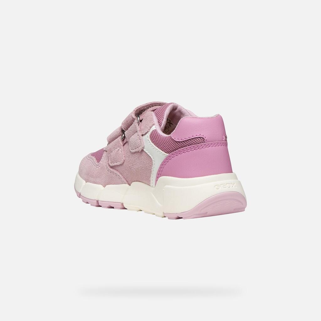 Baskets Bébé Fille FLEXYPER MINI BABY GIRL Rose/Rose Foncé 4/7