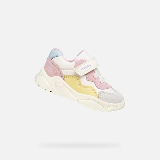 Baskets Bébé Fille CIUFCIUF BABY GIRL Blanc/Rose