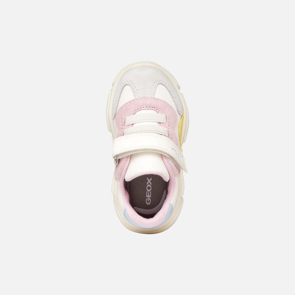 Baskets Bébé Fille CIUFCIUF BABY GIRL Blanc/Rose 7/7