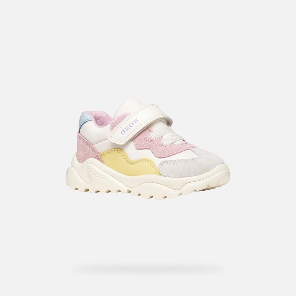 Baskets Bébé Fille CIUFCIUF BABY GIRL Blanc/Rose 4/7