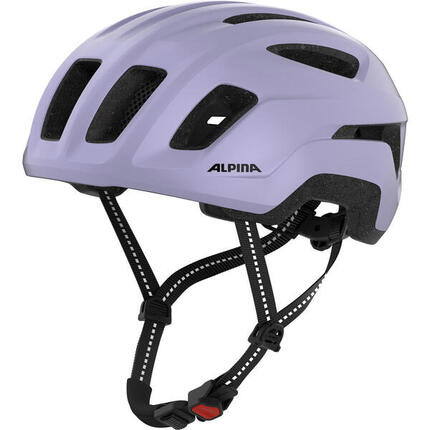 Olympic Sportswear Alpina kask miejski 52-56 mat liliowy