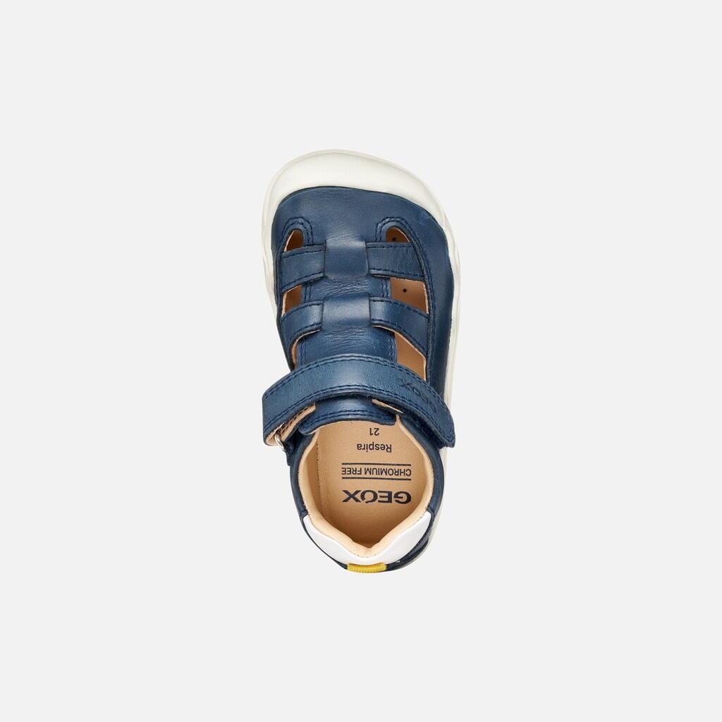 Baskets Bébé Garçon STEPPIEUP BABY BOY Bleu Marine/Blanc 6/7
