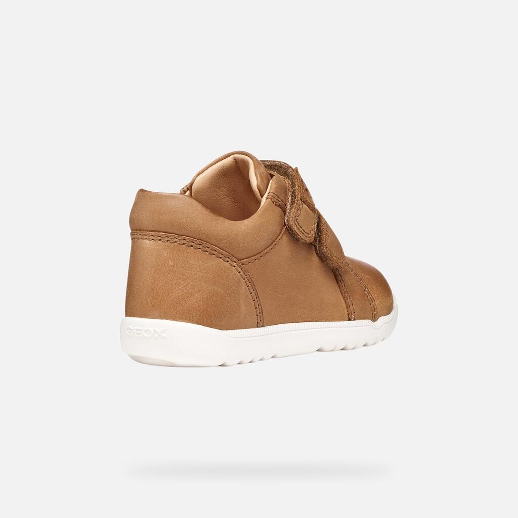 Premiers Pas Bébé Garçon B MACCHIA BOY Cognac 7/7