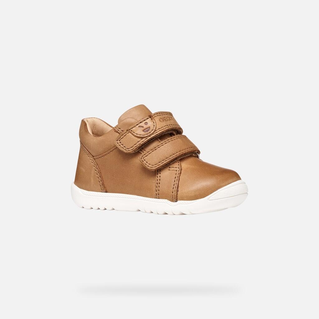 Premiers Pas Bébé Garçon B MACCHIA BOY Cognac 5/7