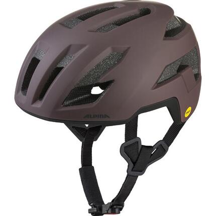 Casque Olympic Sportswear Alpina Taunus Gravel MIPS 55-59 mat brun foncé