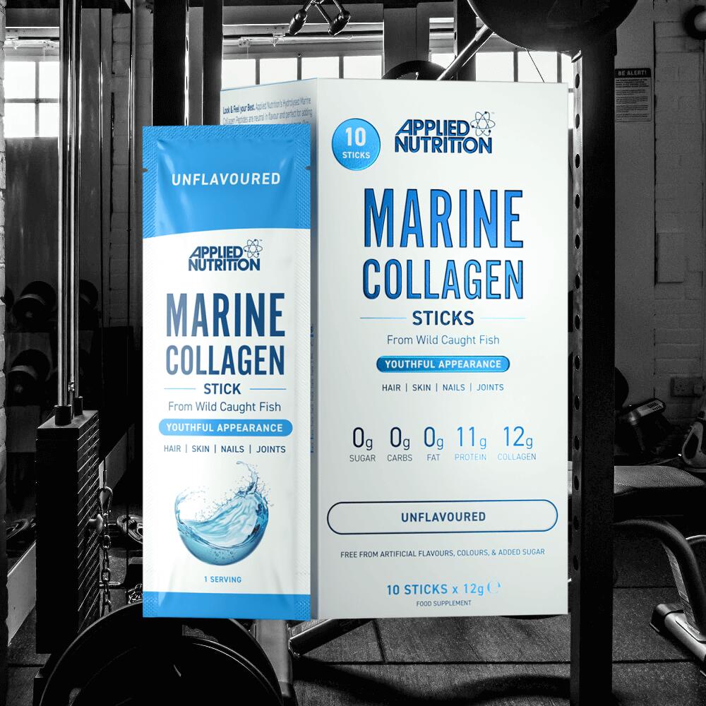 Applied Nutrition Marine Collagen Sticks (10x12g) Unflavoured - Eiweiße 2/3