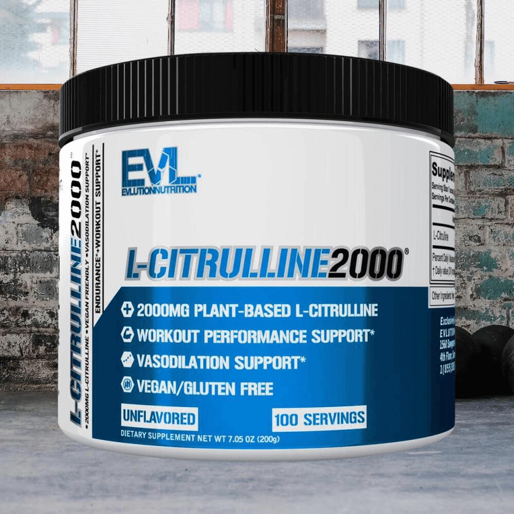 EVL Nutrition L-Citrulline 2000 (200g) Unflavoured - Aminoacidi 2/3