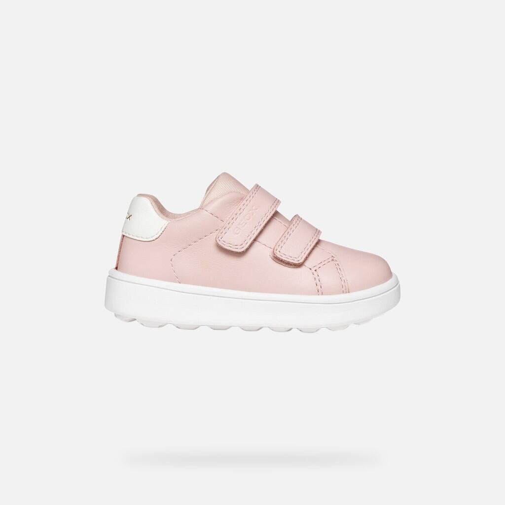 Baskets Bébé Fille B MINICUB GIRL Rose Clair 2/7