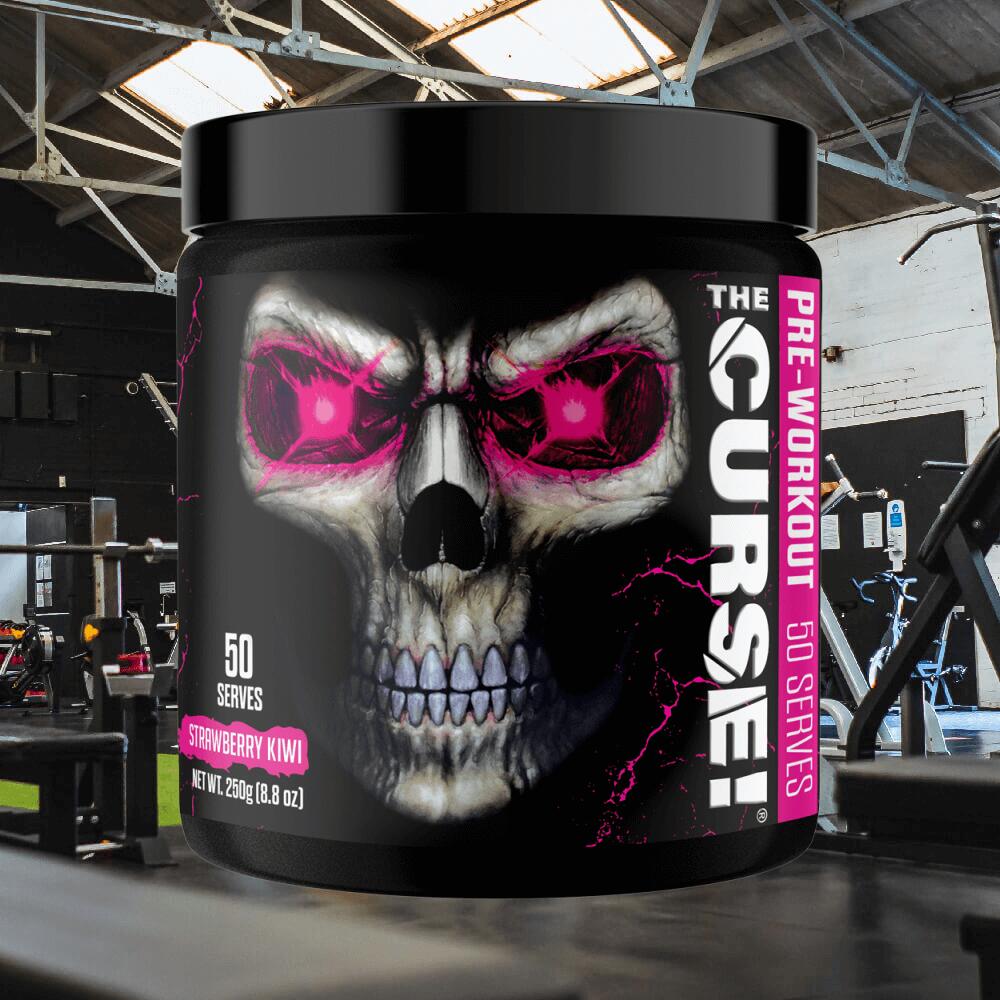 JNX Sports The Curse! (50 serv) Strawberry Kiwi - Pre-Workout 2/3