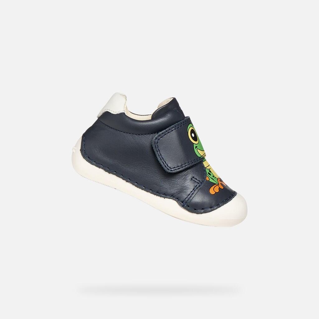 bleu navy / vert