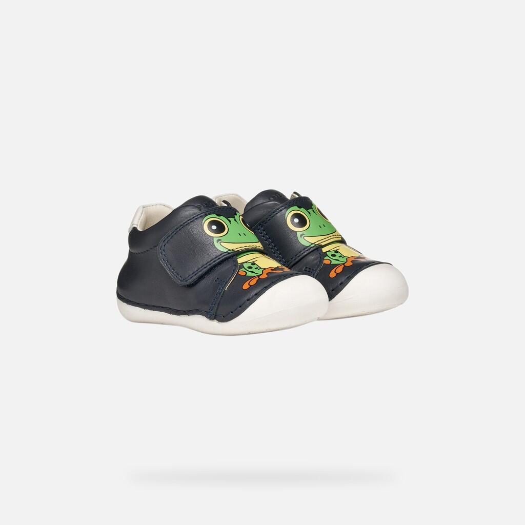 Premiers Pas Bébé Garçon TUTIM BABY BOY Bleu Marine/Vert 3/7