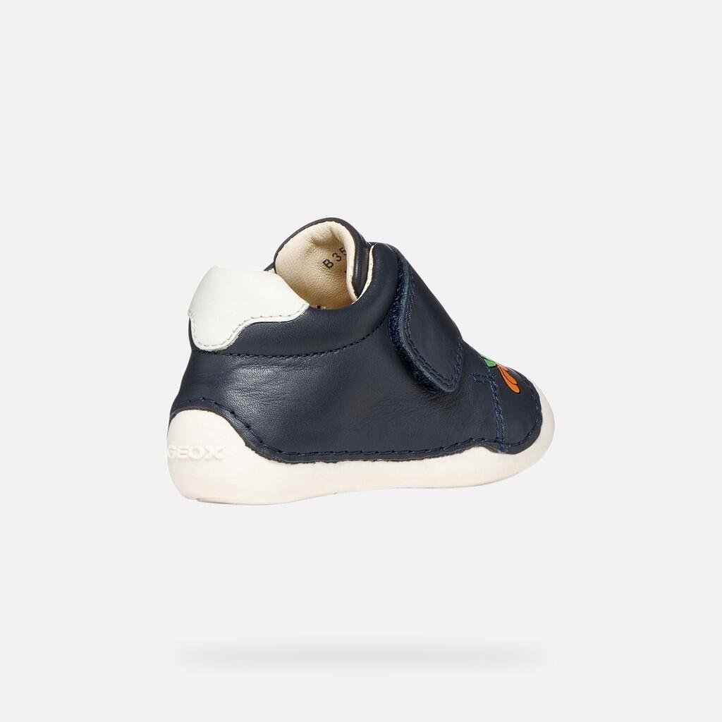 Premiers Pas Bébé Garçon TUTIM BABY BOY Bleu Marine/Vert 6/7