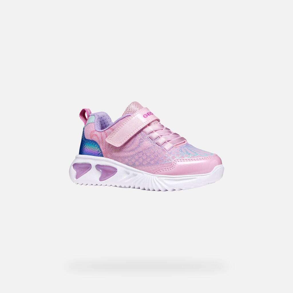 Baskets Fille ASSISTER GIRL Rose/Lilas 4/7