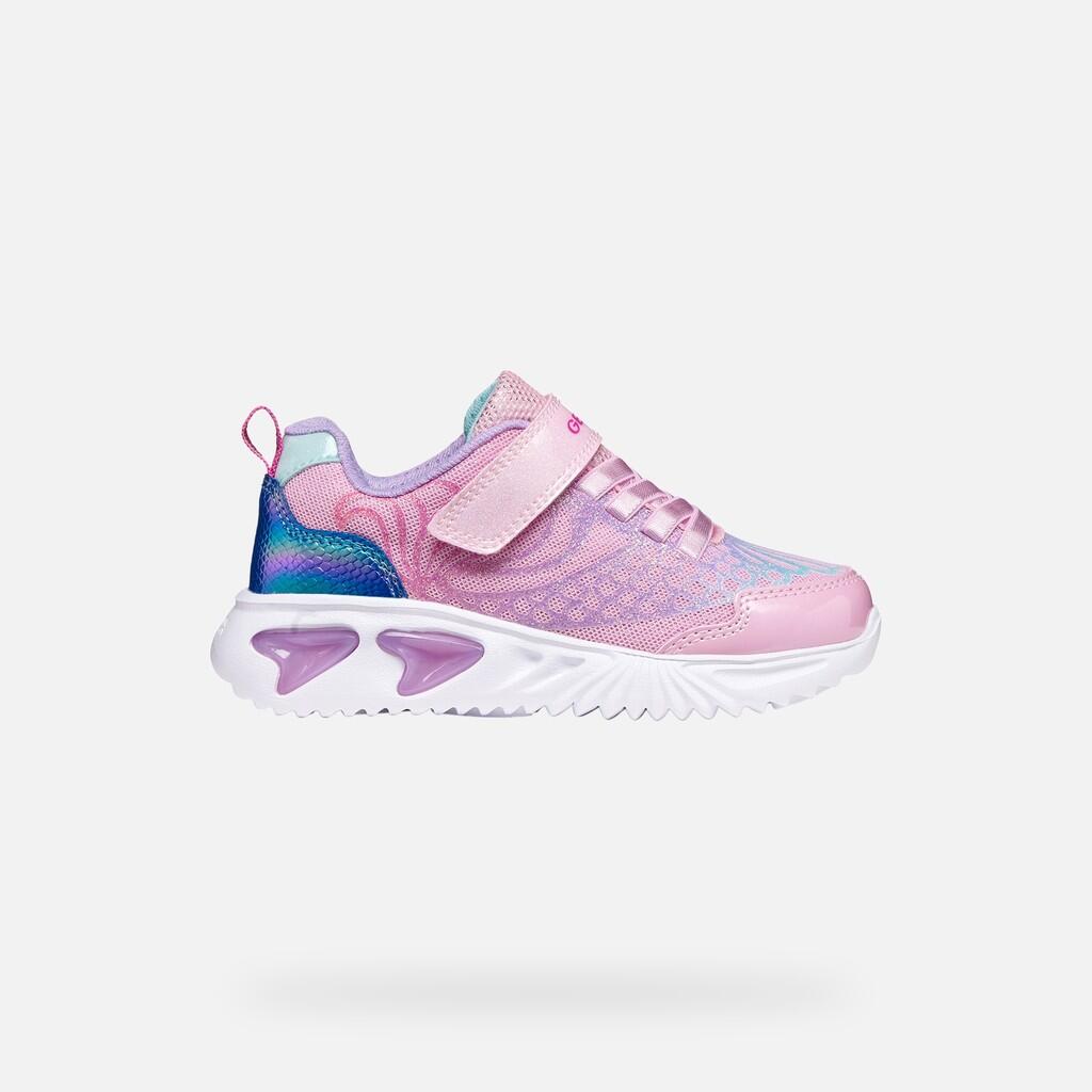 Baskets Fille ASSISTER GIRL Rose/Lilas 2/7
