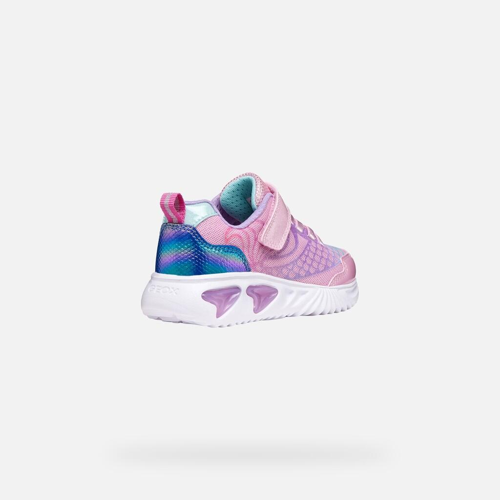 Baskets Fille ASSISTER GIRL Rose/Lilas 6/7