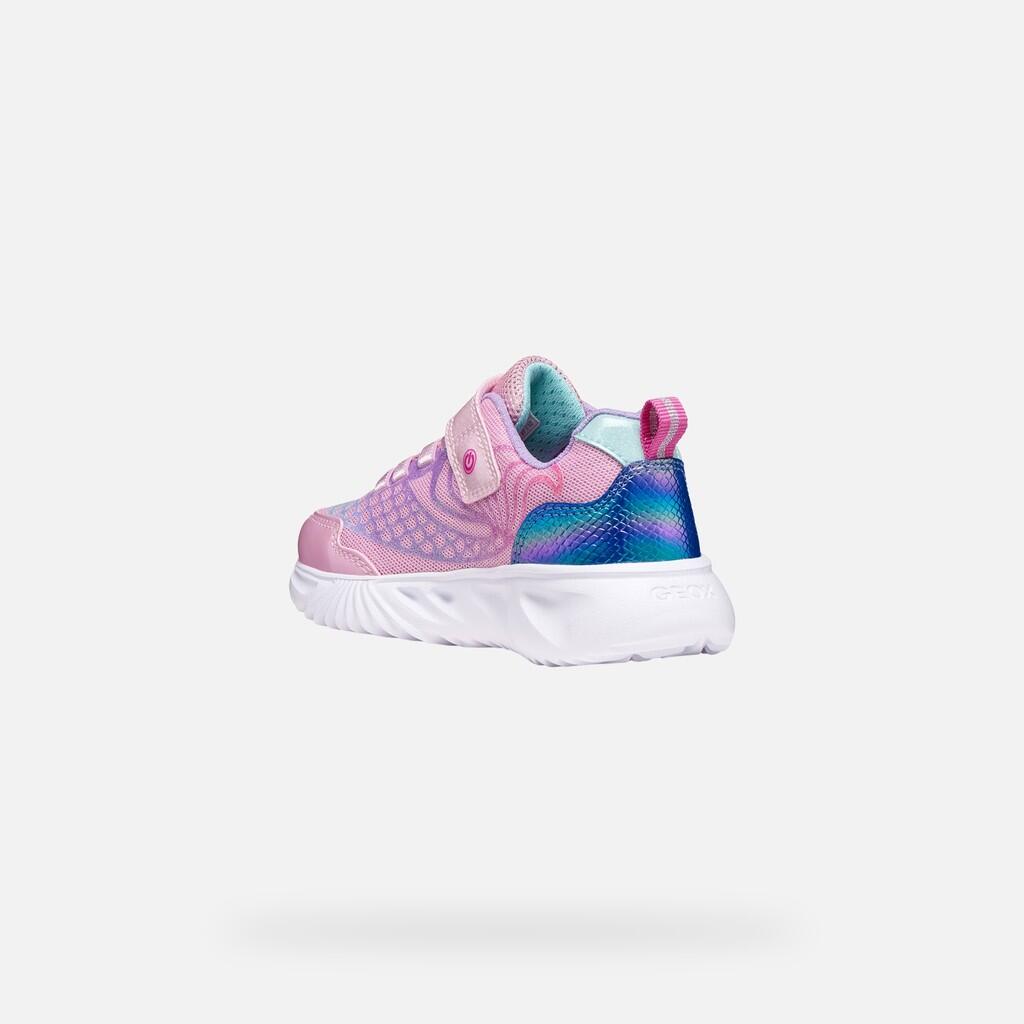 Baskets Fille ASSISTER GIRL Rose/Lilas 5/7