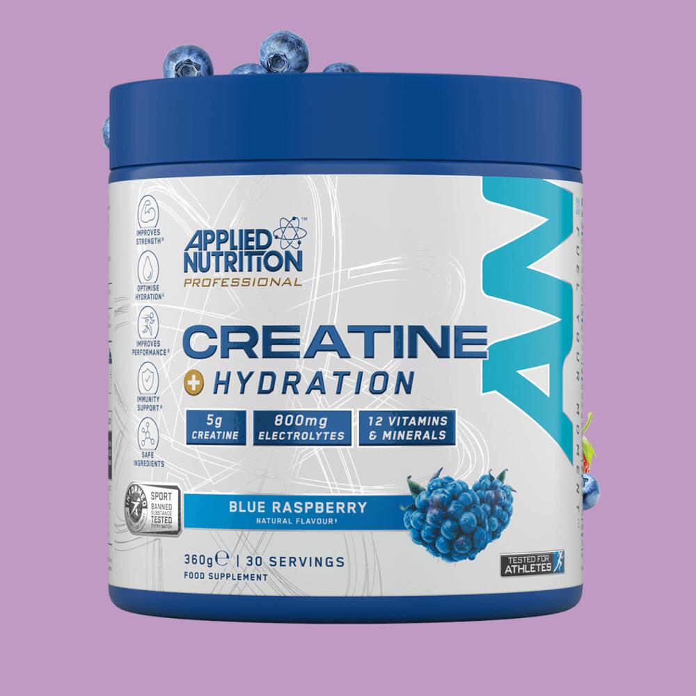 Applied Nutrition Creatine + Hydration (360g) Blue Raspberry - Créatine 2/3