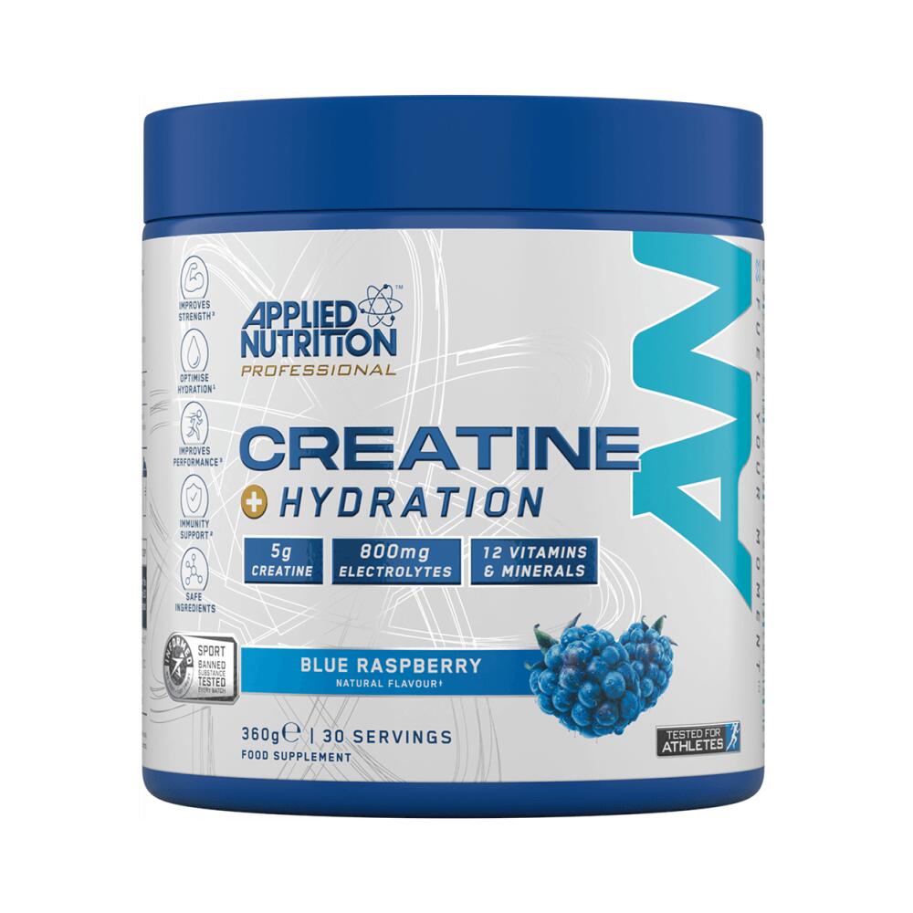 Applied Nutrition Creatine + Hydration (360g) Blue Raspberry - Creatine