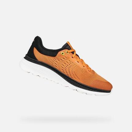 Baskets Homme U SPHERICA ACTIF X1 Orange/Noir