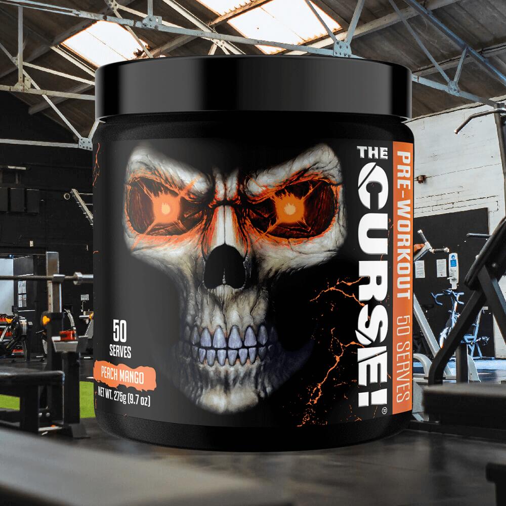 JNX Sports The Curse! (50 serv) Peach Mango - Pré-entraînement 2/3
