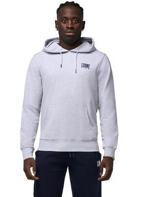 Leone basic heren hoodies met trekkoord