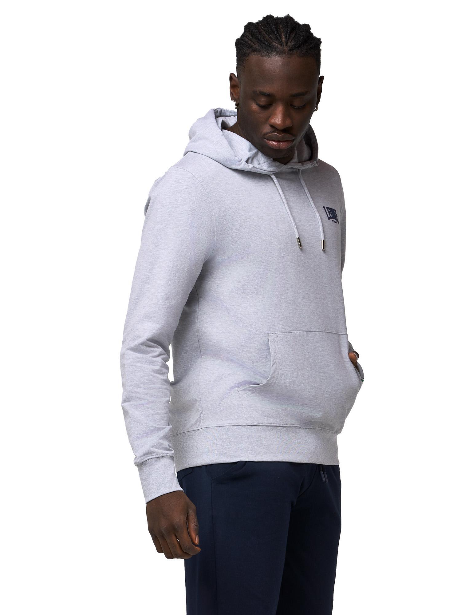 Moletom com capuz masculino básico Leone 3/8