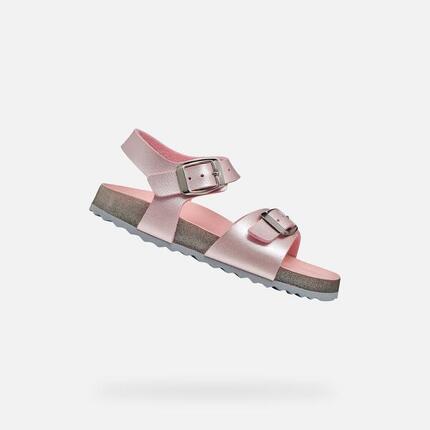 Sandales Fille ADRIEL JUNIOR Rose/Argent