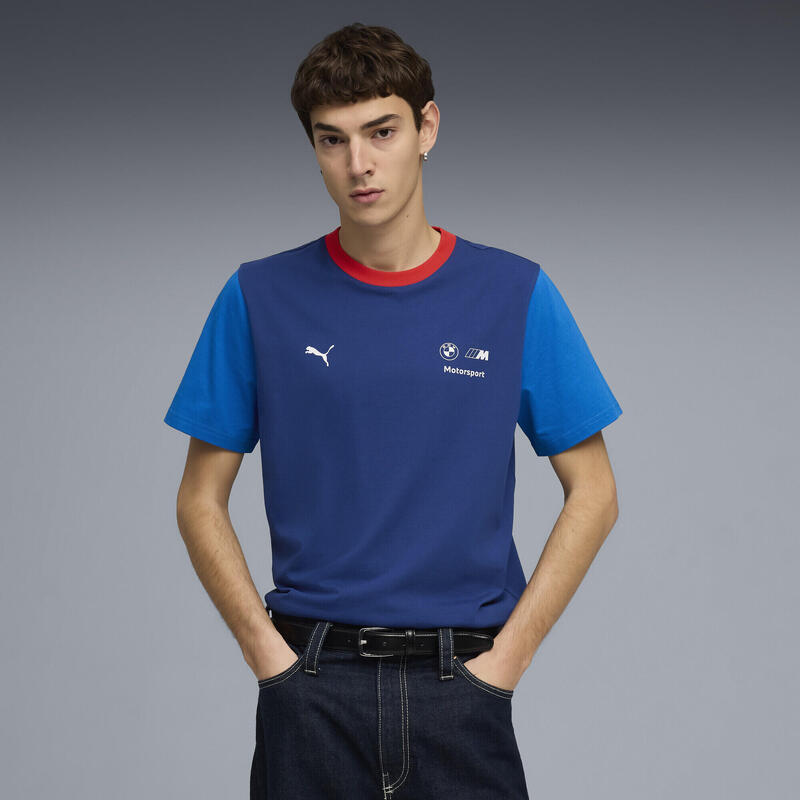 Tricou bărbați branding motorsport Essentials, negru PUMA