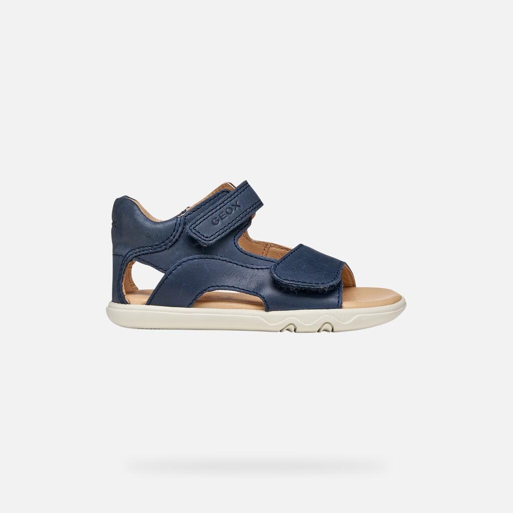 Sandales Bébé Garçon B SANDAL STEPPIEUP BOY Bleu Marine 2/7