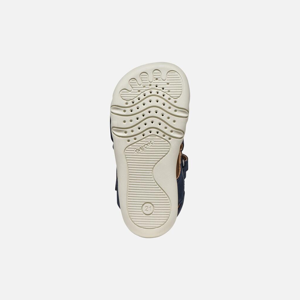 Sandales Bébé Garçon B SANDAL STEPPIEUP BOY Bleu Marine 7/7