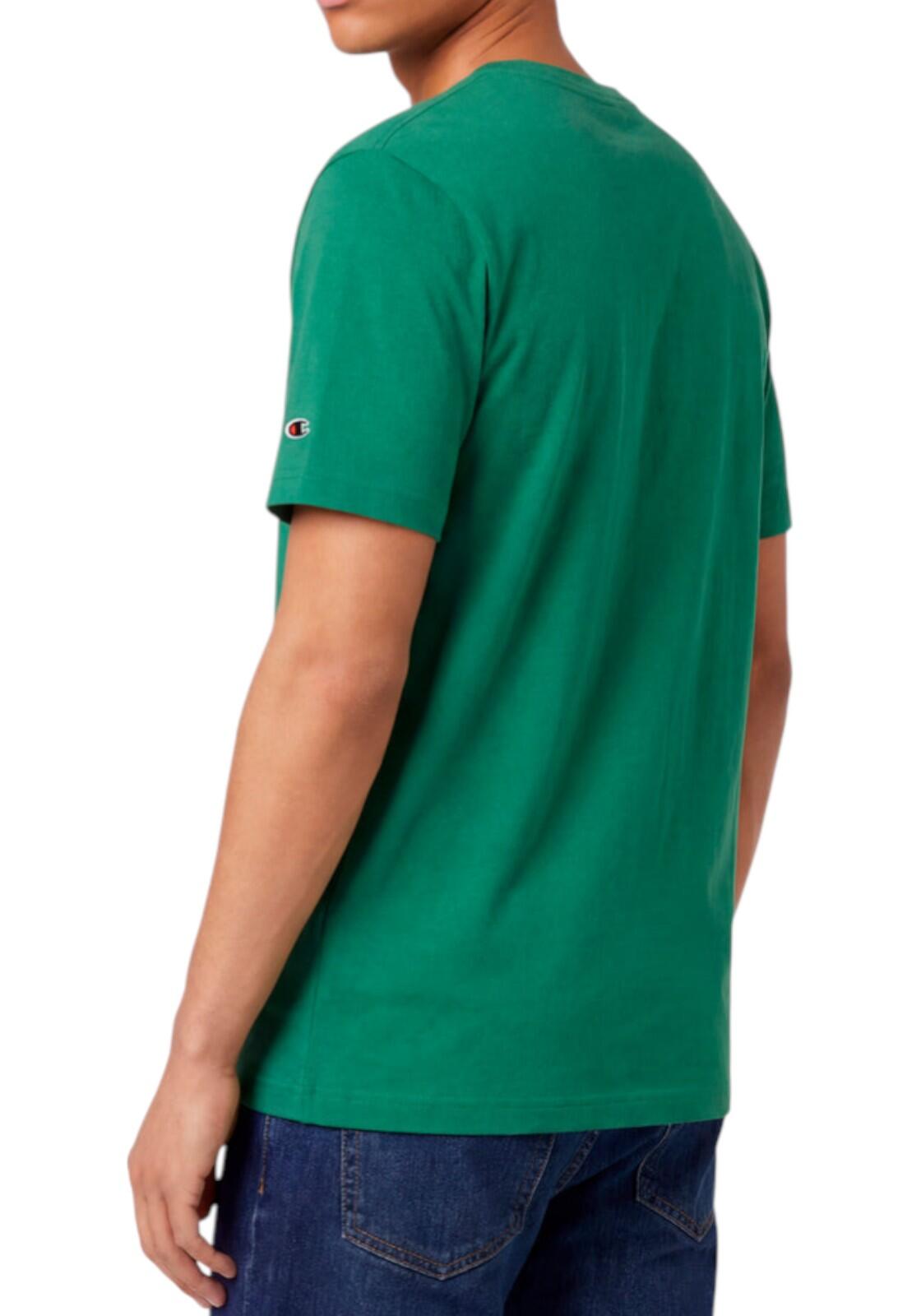 Champion SS T-Shirt für Herren - kurzärmelig, Standardlänge 3/5