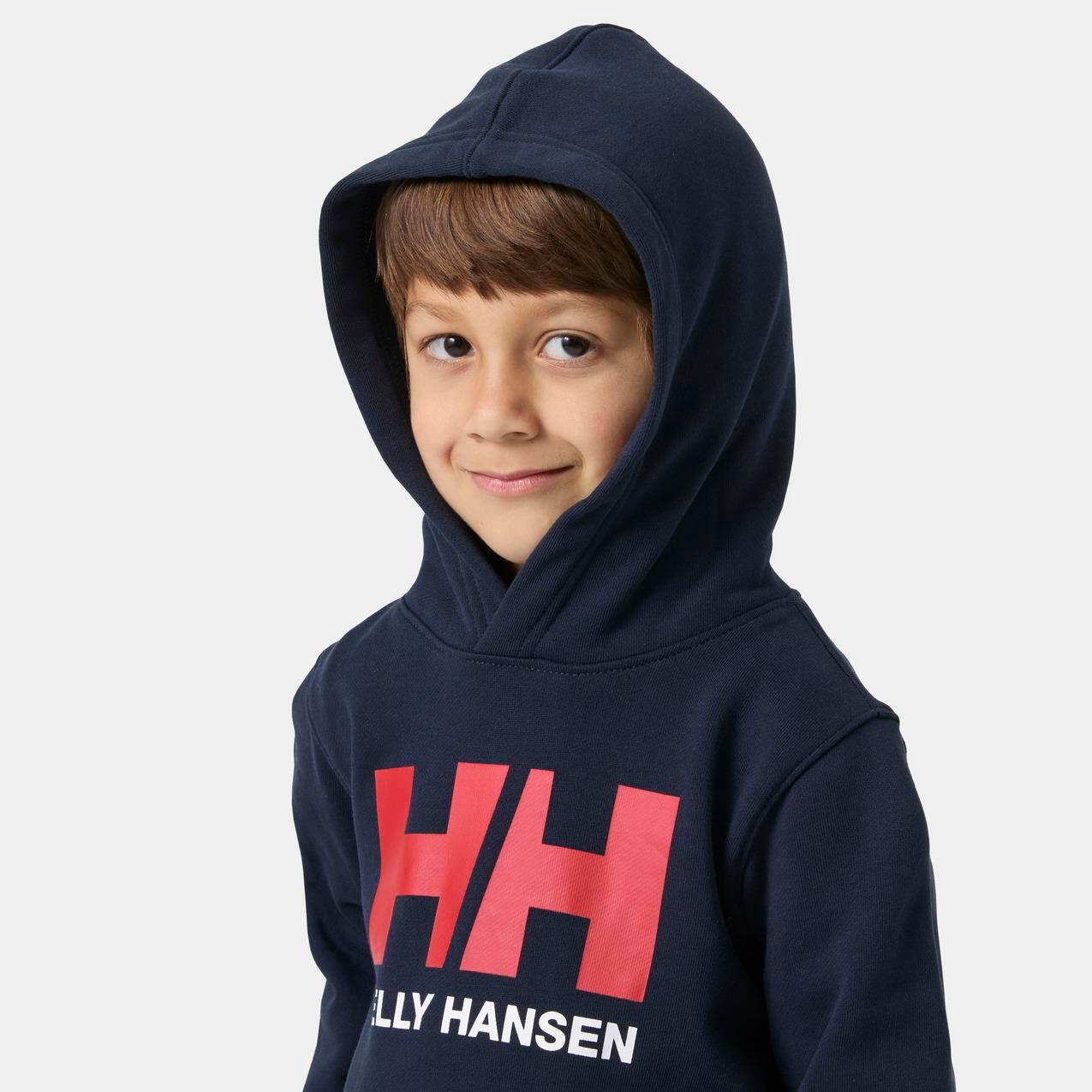 Bluza z kapturem dla dzieci Helly Hansen Logo 3/6