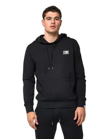 Leone Basic Herren-Kapuzenpullover zum Überziehen