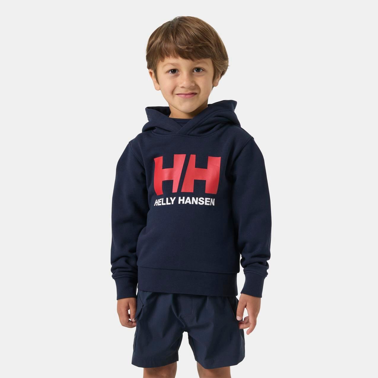 Bluza z kapturem dla dzieci Helly Hansen Logo 2/6