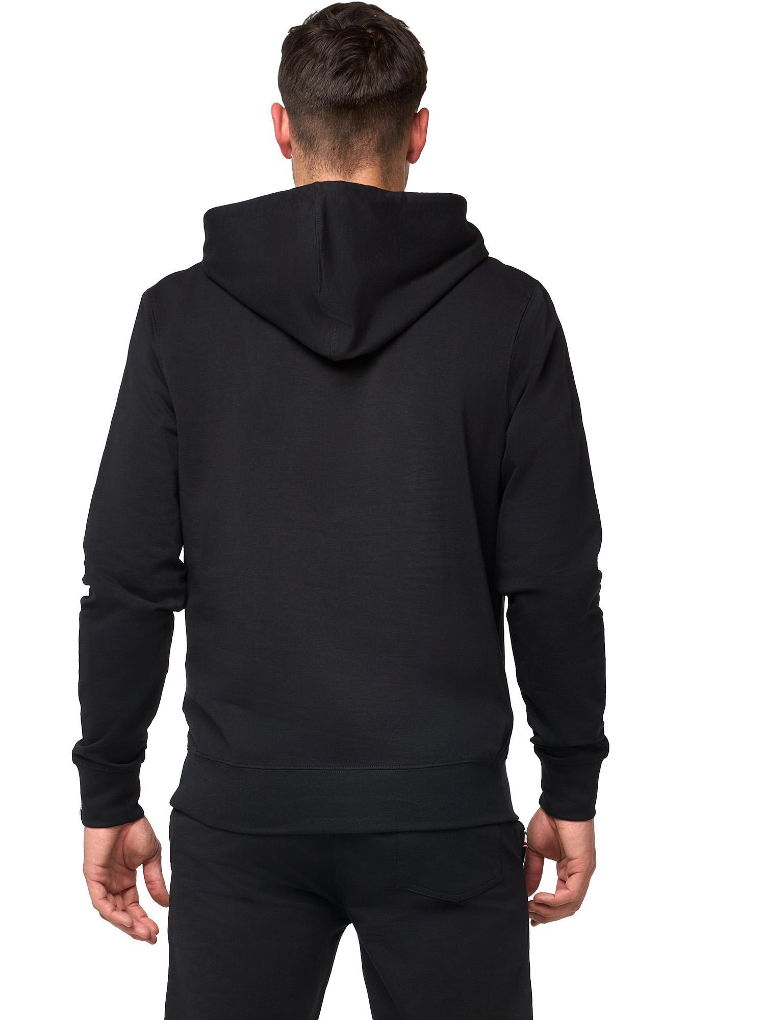 Felpa pull on da uomo con cappuccio Leone Basic 4/8