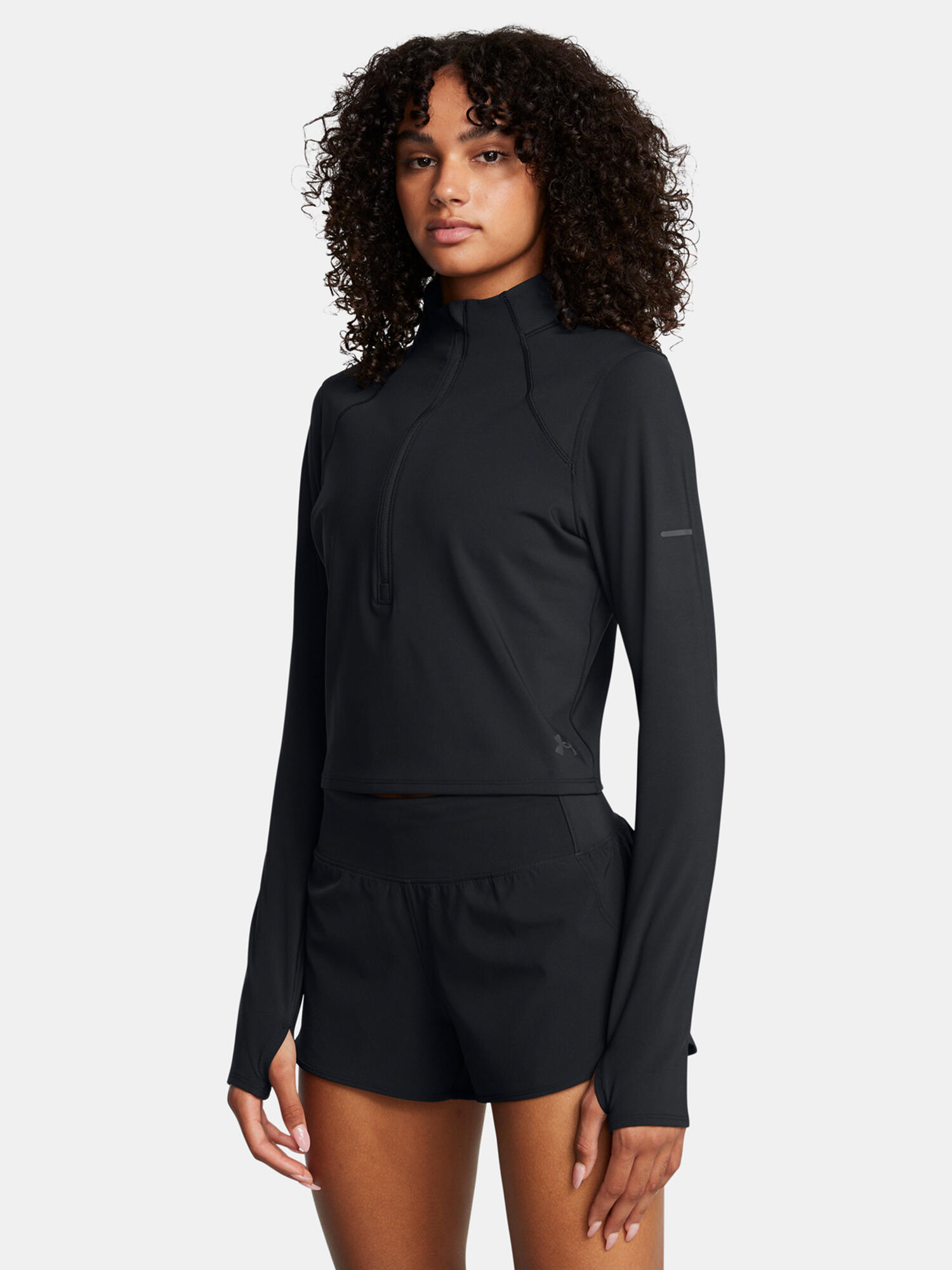 Longsleeve do biegania damski Under Armour Launch Elite Half Zip 1/5