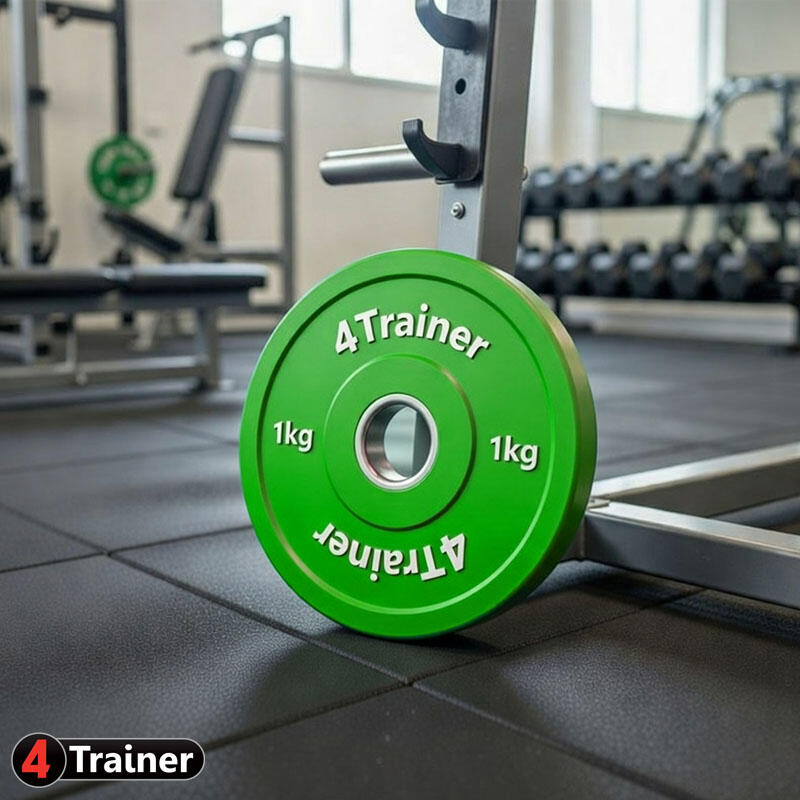 Mini Disque Olympique - Bumper - 1KG - 4TRAINER 3/3