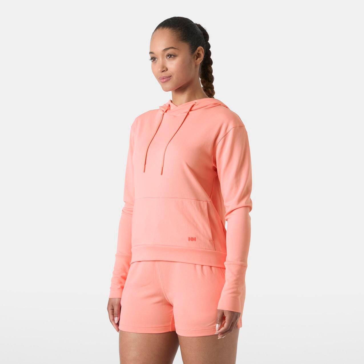 Helly Hansen Felpa Con Cappuccio Donna Lifa Tech - Traspirante E Ad Asciugatura Rapida