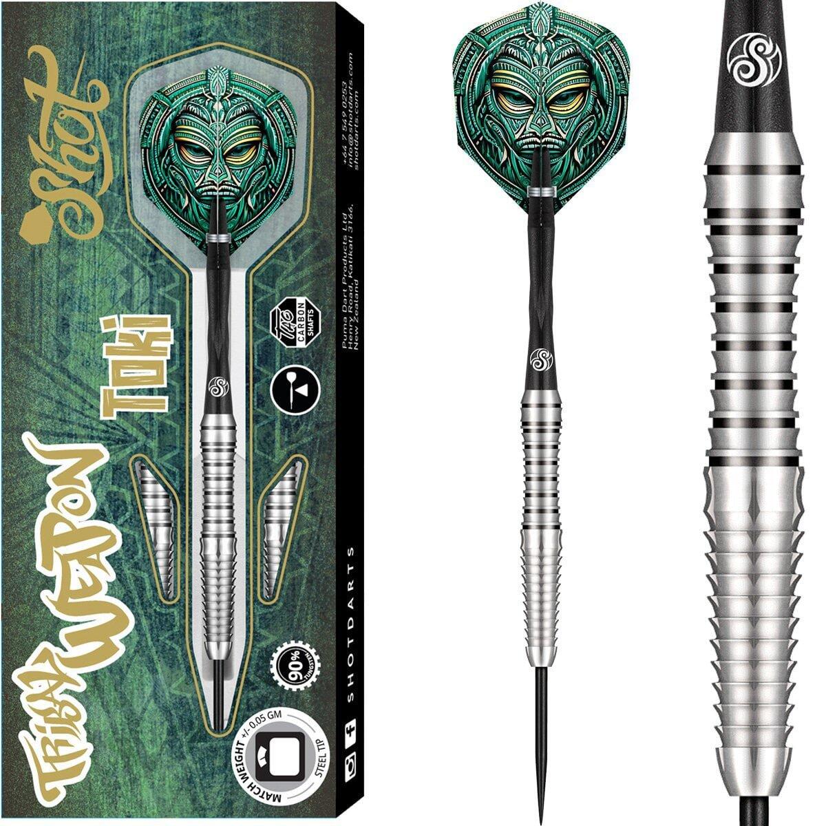 Shot Tribal Weapon Toki 90% Tungsten Steeldarts 23g 1/2