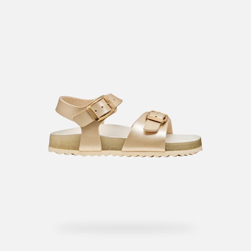 Sandales Fille J ADRIEL GIRL Platine 2/7